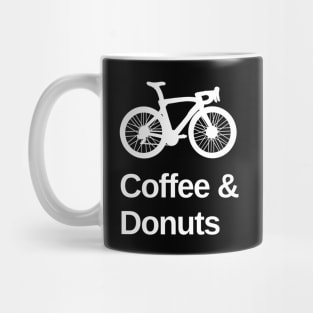 Bikes, Coffee and Donuts Cycling Shirt, Bicycles Coffee and Donuts Shirt, Cycling Donuts and Wings, Bicycles and Donuts, Bikes and Donuts Lover, Donuts Lover, Cycling T-Shirt Mug